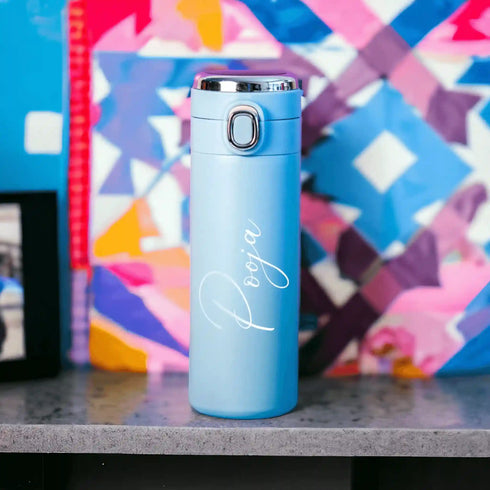 Customized Mini Temperature Bottle With Vaccum Cup
